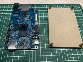 OrangePi5 入手してみた (とりあえず仮ケースを考える) その2